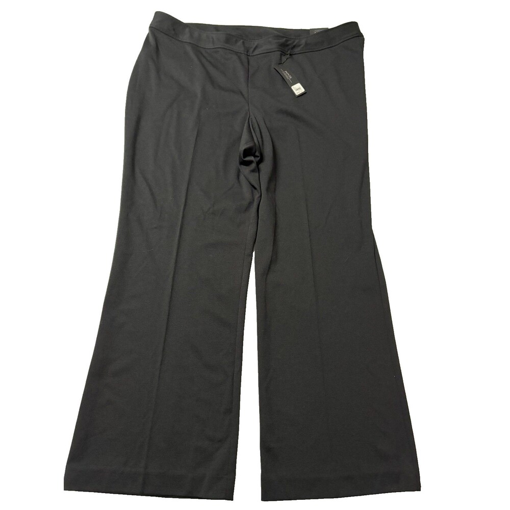 NWT Lane Bryant The Lena Moderately Curvy Fit Women's 22/24 Black Pants Trousers